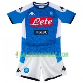SSC Napoli Bambino Maglia Prima 2019/2020 Manica Corta (+ Pantaloncini)